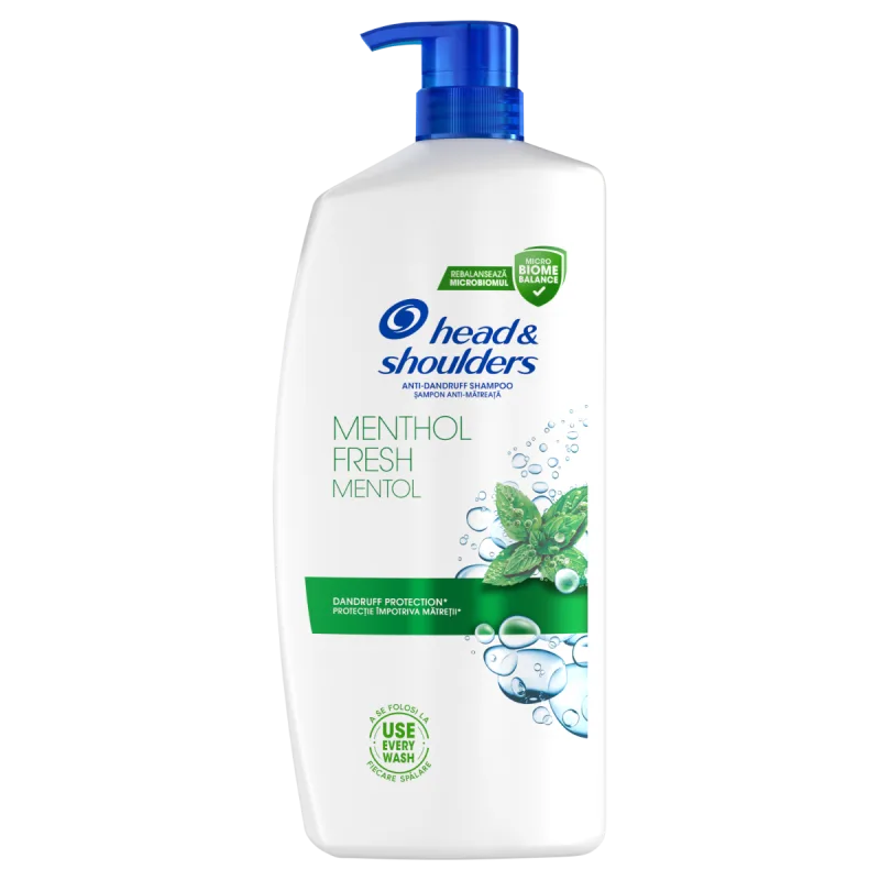 Sampon anti-matreata pentru orice tip de par Menthol Fresh, 800ml, Head&Shoulders — preț și oferte