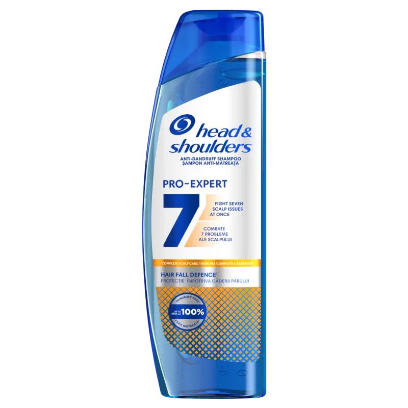 Sampon anti-matreata impotriva caderii parului Pro-Expert 7, 250ml, Head&Shoulders — preț și oferte