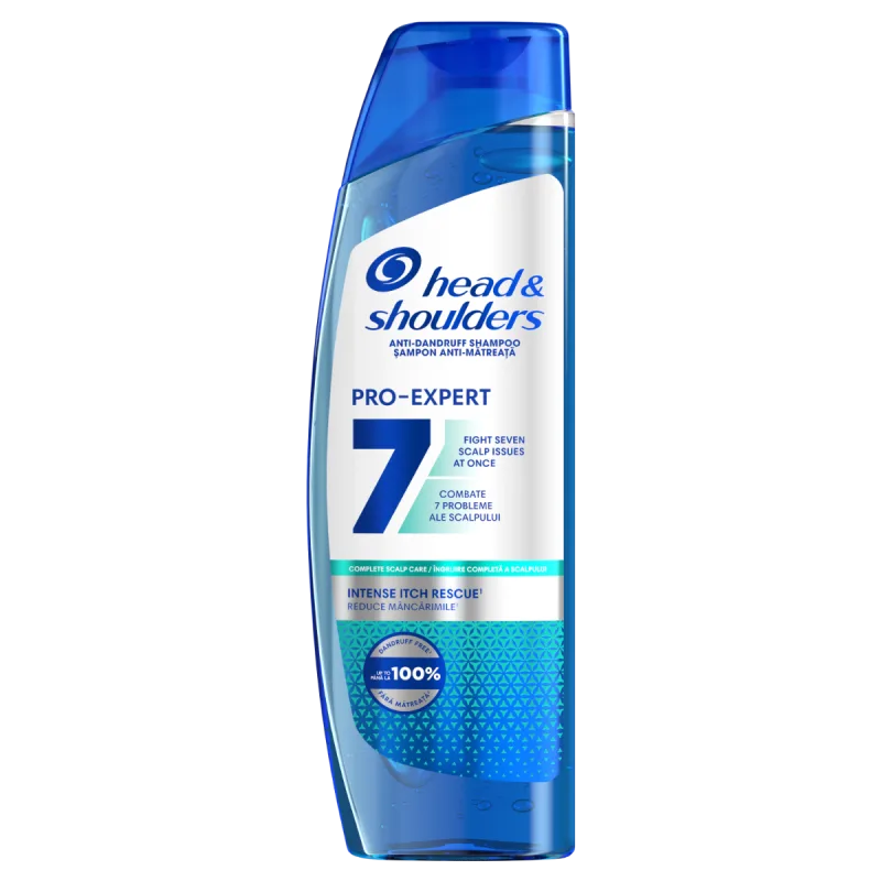 Sampon anti-matreata Pro-Expert 7 Intense Itch Rescue, 250ml, Head&Shoulders — preț și oferte