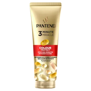Balsam pentru par vopsit Pro-V Color Protect 3 Minute Miracle, 220ml, Pantene
