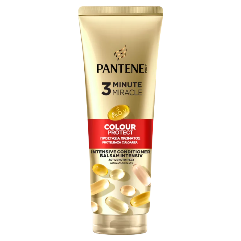 Balsam pentru par vopsit Pro-V Color Protect 3 Minute Miracle, 220ml, Pantene — preț și oferte