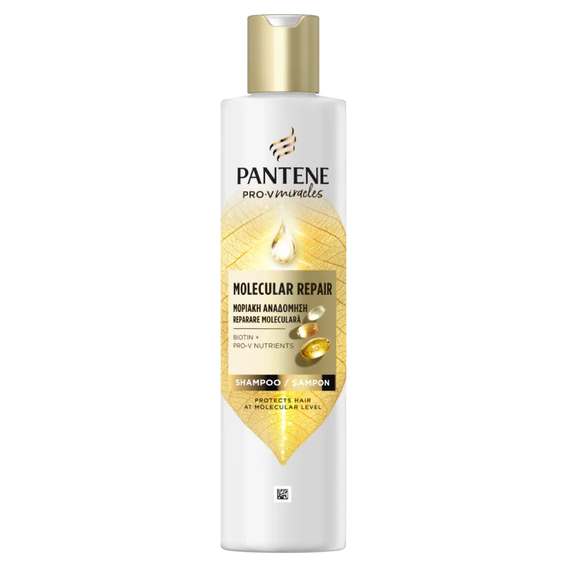 Sampon pentru par uscat si deteriorat cu biotina Pro-V Miracles Molecular, 250ml, Pantene — preț și oferte
