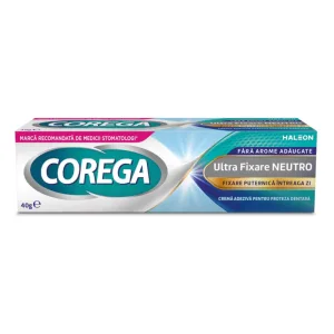 Crema adeziva pentru proteza dentara Neutro Corega, 40 g, Haleon