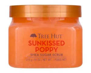 Scrub de corp Sunkissed Poppy Shea Sugar, 510g, Tree Hut