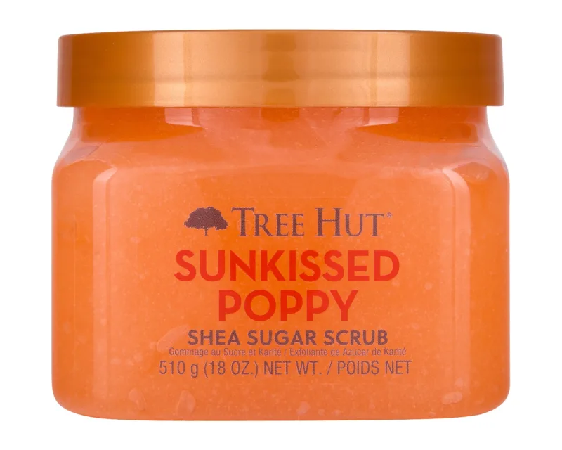 Scrub de corp Sunkissed Poppy Shea Sugar, 510g, Tree Hut — preț și oferte