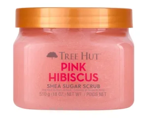 Scrub de corp Pink Hibiscus Shea Sugar, 510g, Tree Hut