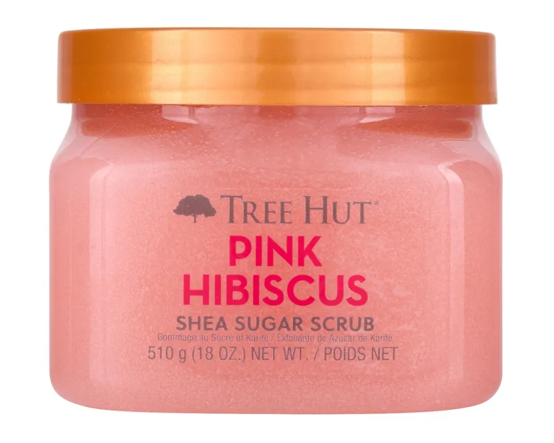 Scrub de corp Pink Hibiscus Shea Sugar, 510g, Tree Hut — preț și oferte