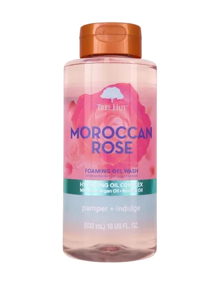 Spuma de dus Moroccan Rose, 532ml, Tree Hut — preț și oferte