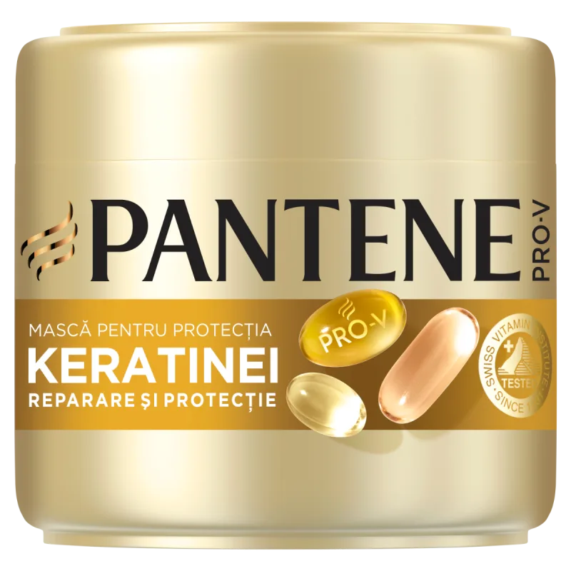 Masca pentru par fragil si uscat Pro-V Repair & Protect Keratin, 500ml, Pantene — preț și oferte