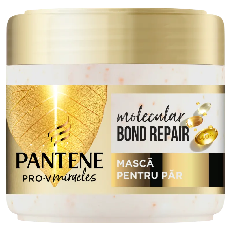 Masca pentru par cu biotina Pro-V Miracles Molecular Bond Repair, 300ml, Pantene — preț și oferte