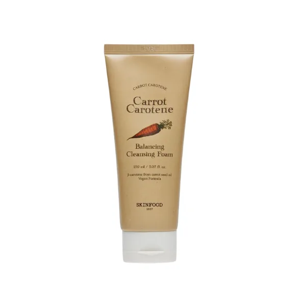 Spuma de curatare echilibranta cu caroten din morcov, 150ml, Skinfood — preț și oferte