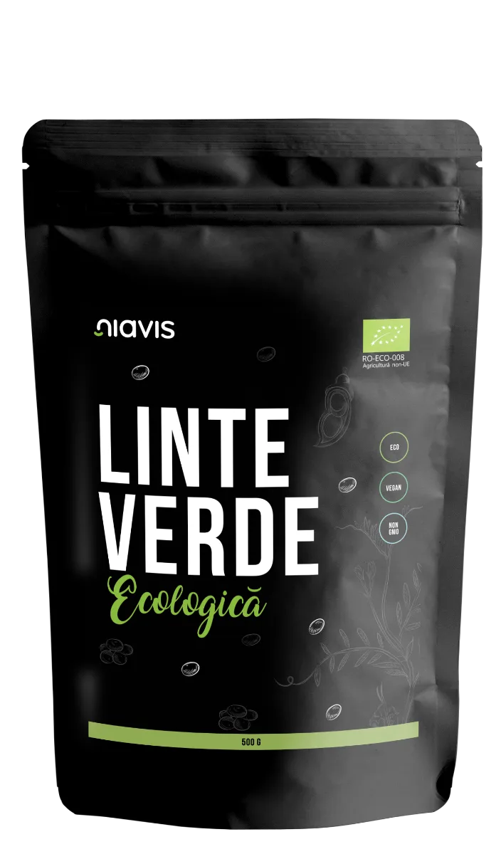 Linte verde ecologica, 500g, Niavis — preț și oferte