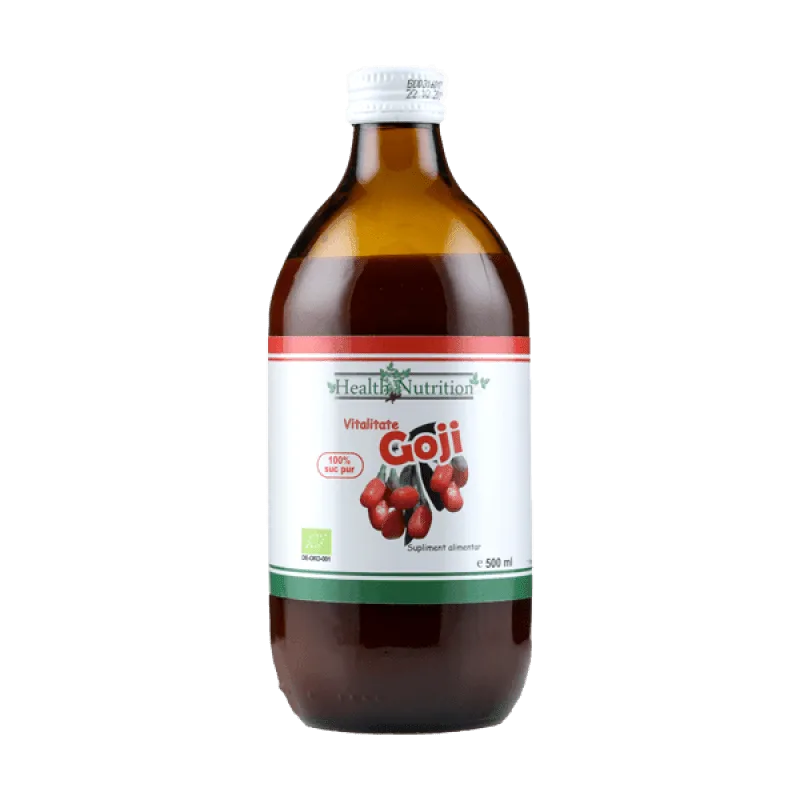 Goji bio pur, 500ml, Health Nutrition — preț și oferte