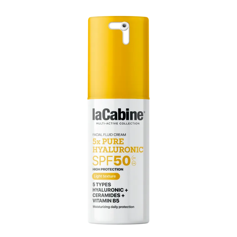 Crema fluida faciala 5x Pure Hyaluronic Light SPF50, 30ml, La Cabine — preț și oferte
