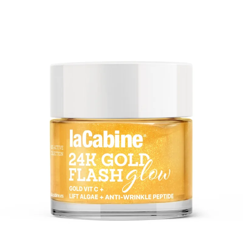 Crema-gel anti-imbatranire pentru fata 24K Gold Flash Glow Multi-Active, 50ml, La Cabine — preț și oferte