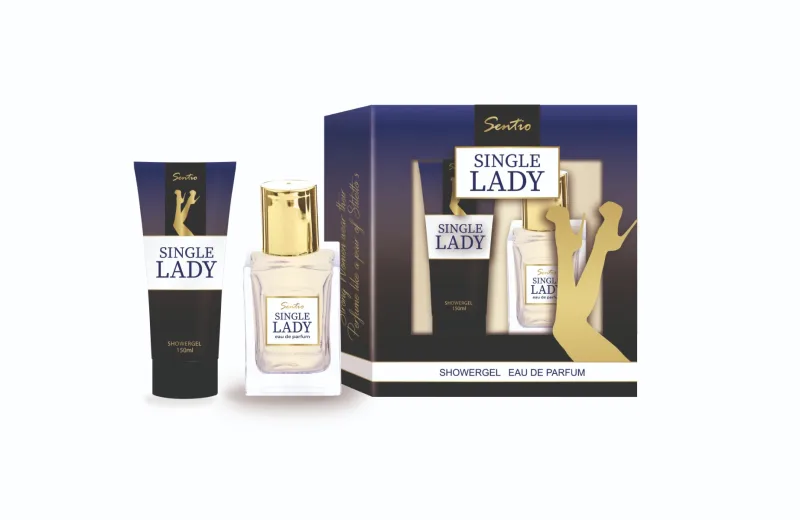 Pachet Single Lady Apa de toaleta 100ml + Gel de dus 150ml, Sentio — preț și oferte