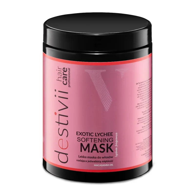 Masca de par Exotic Lychee cu efect nutritiv, 1000ml, Destivii — preț și oferte