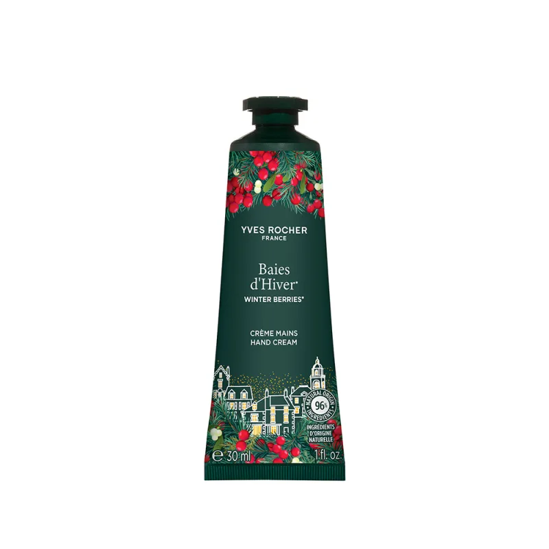 Crema pentru maini cu fructe rosii, 30ml, Yves Rocher — preț și oferte