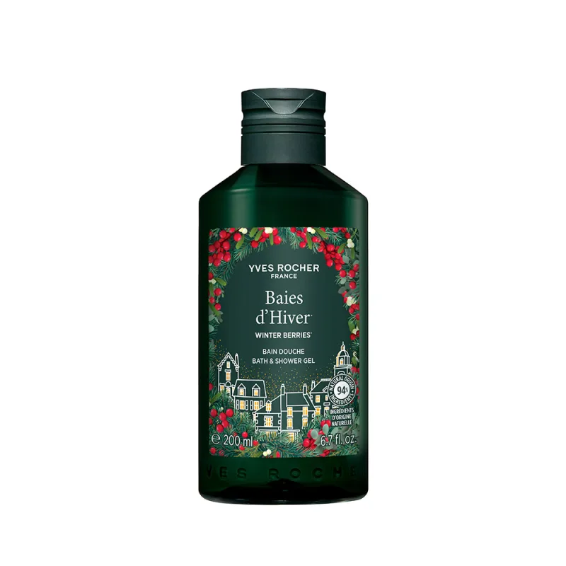 Gel de dus cu fructe rosii, 200ml, Yves Rocher — preț și oferte