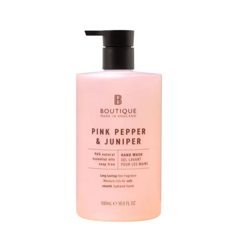 Sapun lichid cu parfum de Piper roz & Ienupar, 500ml, Boutique — preț și oferte