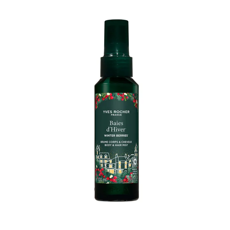 Spray parfumat pentru corp si par cu fructe rosii, 100ml, Yves Rocher — preț și oferte