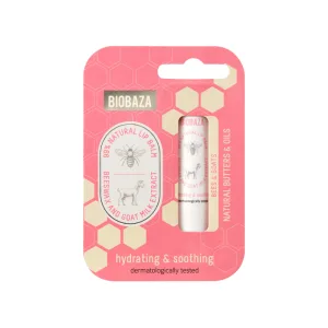 Balsam de buze cu extract de miere si lapte de capra, 45g, Biobaza