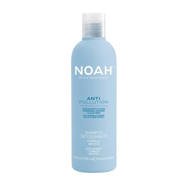 Sampon detoxifiant cu Moringa si Aloe Vera, 250ml, Noah — preț și oferte