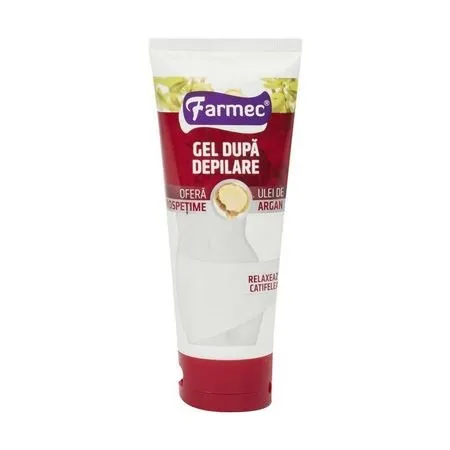 Gel dupa depilare cu ulei de argan, 100ml, Farmec — preț și oferte