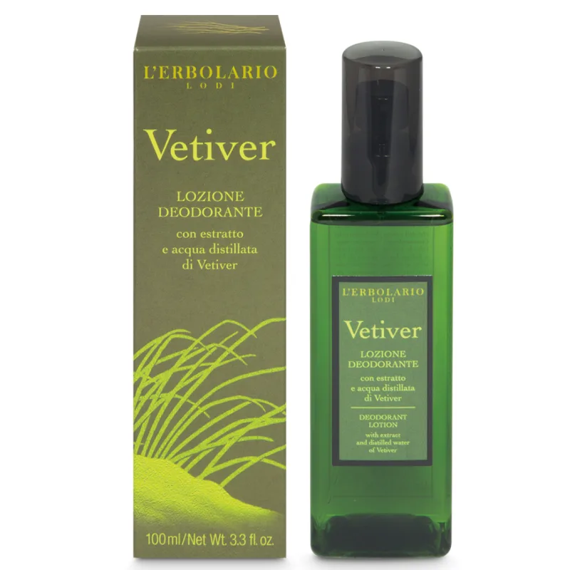 Deodorant lotiune Vetiver, 125ml, L'Erbolario — preț și oferte