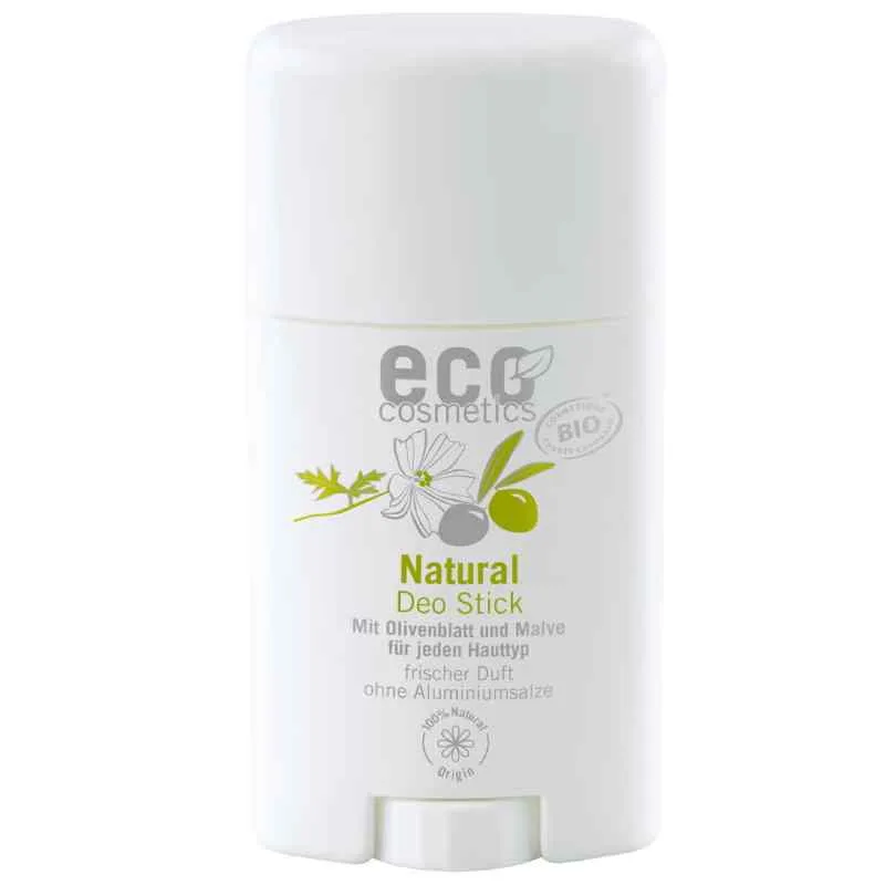Deodorant bio cu nalba si frunze de maslin, 50ml, Eco Cosmetics — preț și oferte