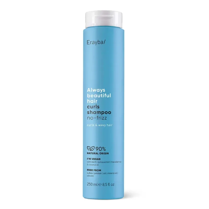 Sampon Profesional pentru par cret ABH Curls No-frizz, 250ml, Erayba — preț și oferte