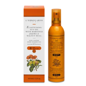 L'Erbolario Ulei de soare Elasticising Sun SPF6, 100ml