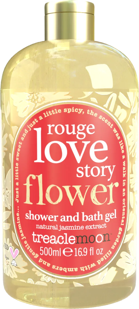 Gel de dus Rouge Love Story, 500ml, Treaclemoon — preț și oferte