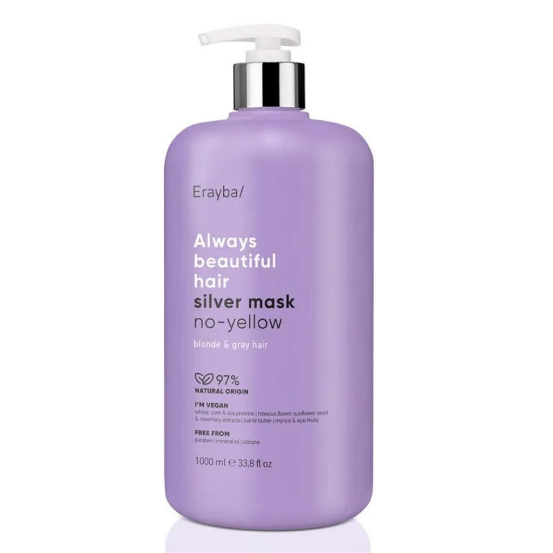 Masca pentru neutralizarea tonurilor galbene No-Yellow 1000ml, Erayba — preț și oferte