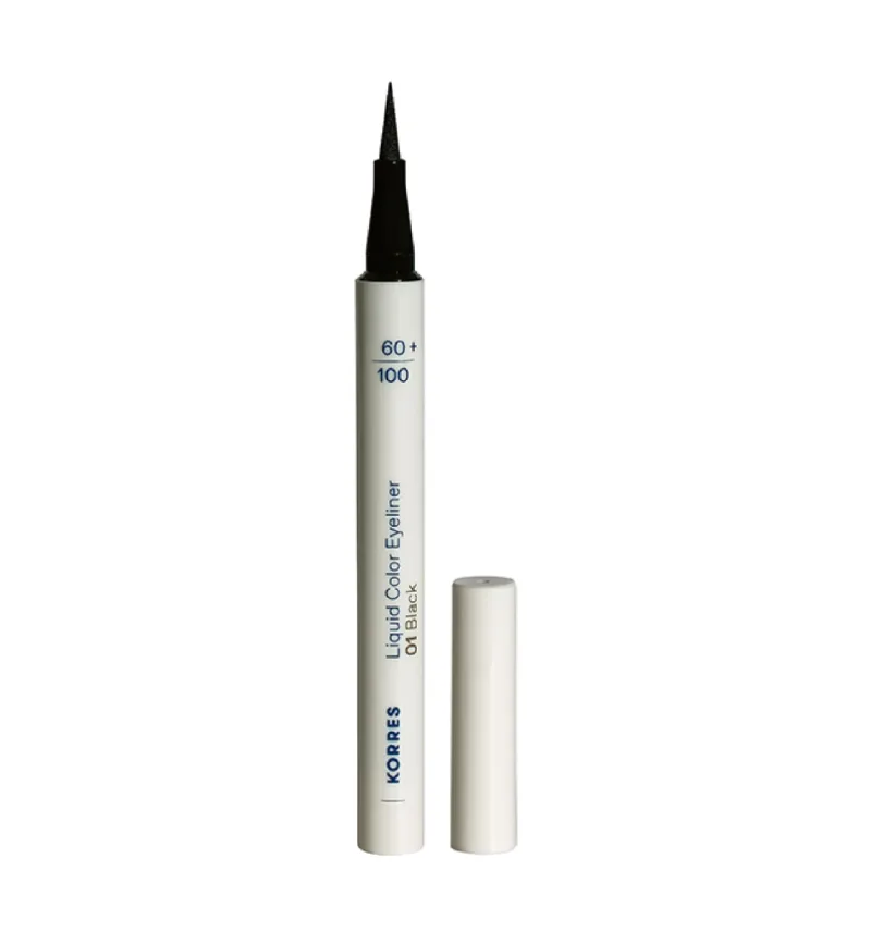 Eyeliner lichid 01 Negru, 1ml, Korres — preț și oferte