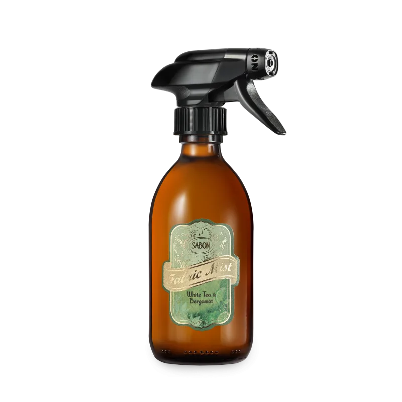 Parfum pentru textile White Tea & Bergamota, 300ml, Sabon — preț și oferte