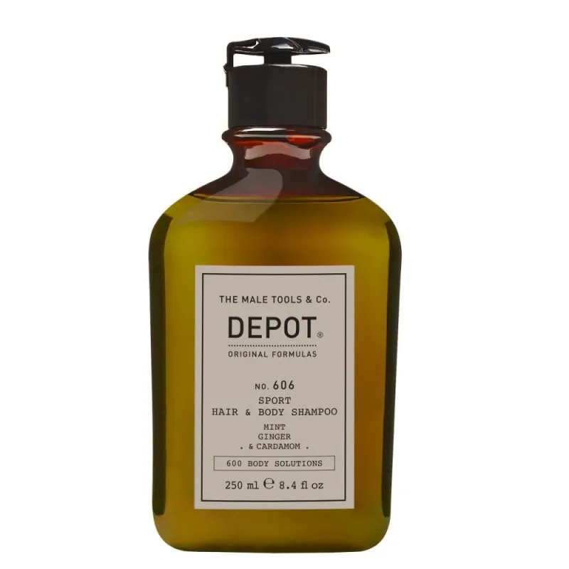 Sampon pentru par si corp Sport 606, 250ml, Depot — preț și oferte