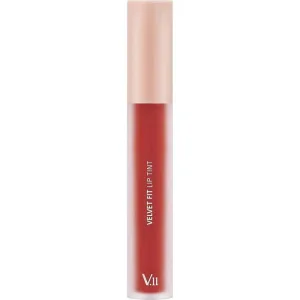 Ruj lichid Velvet Fit Lip Tint Blooming Red, 4.7g, Village 11 Factory