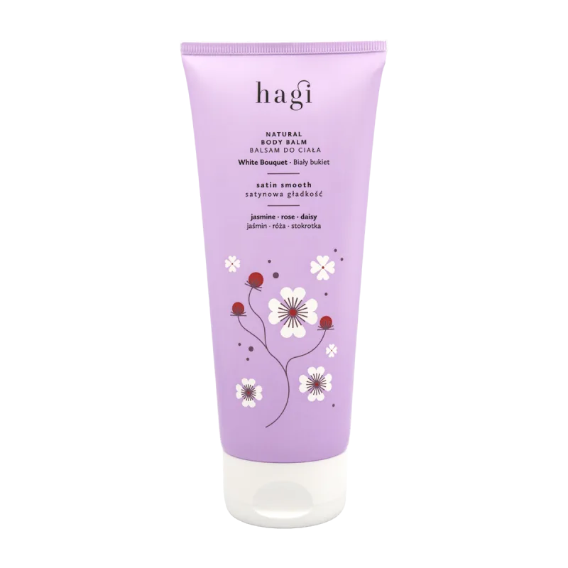 Balsam de corp natural White Bouquet, 200ml, Hagi — preț și oferte