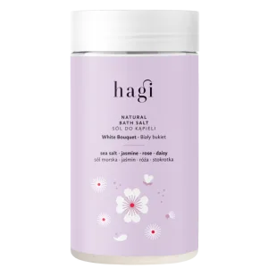 Sare de baie White Bouquet, 480g, Hagi