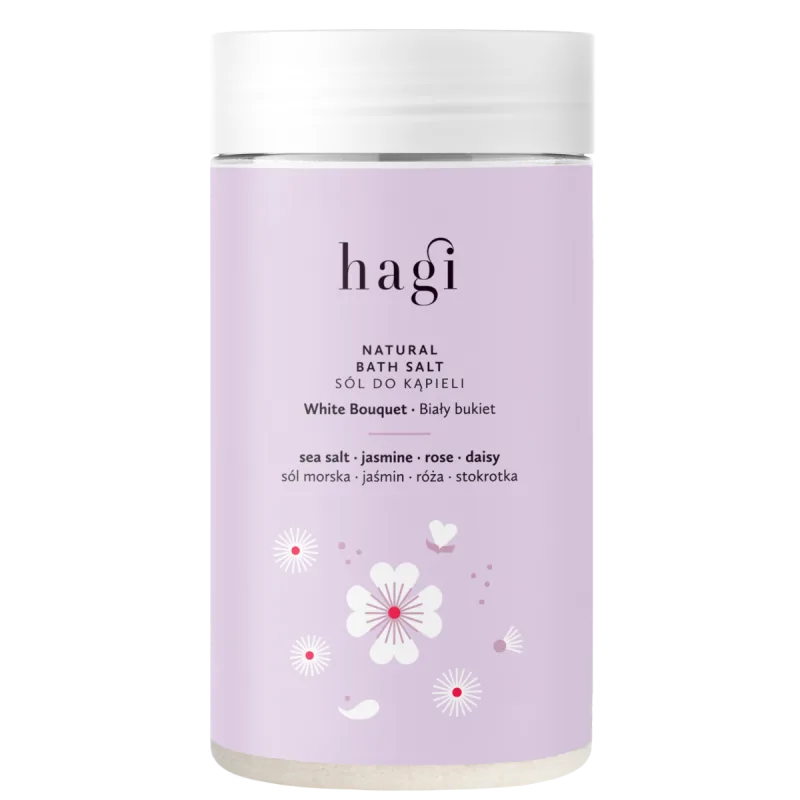 Sare de baie White Bouquet, 480g, Hagi — preț și oferte