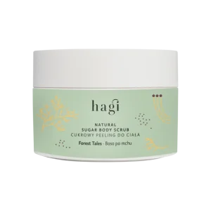 Scrub natural pentru corp cu zahar Forest Tales, 200g, Hagi