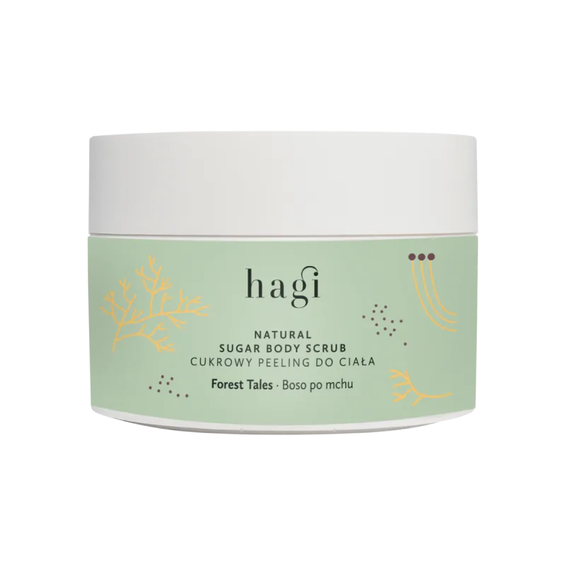 Scrub natural pentru corp cu zahar Forest Tales, 200g, Hagi — preț și oferte