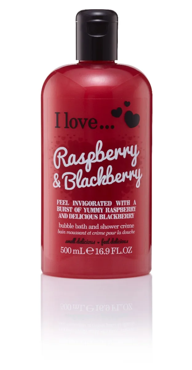 Gel de dus Raspberry Blackberry Originals, 500ml, I Love Cosmetics — preț și oferte
