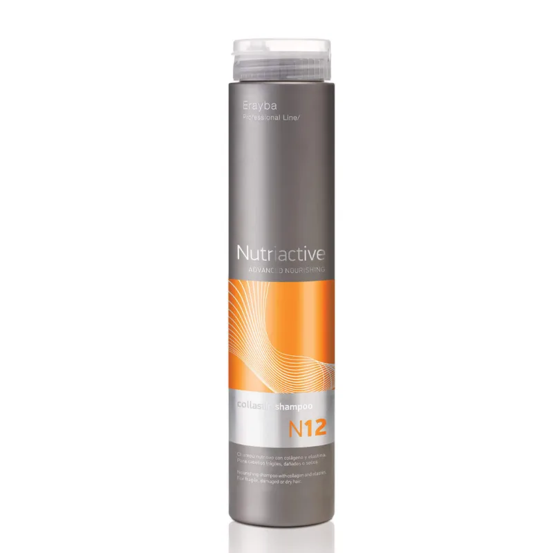 Sampon cu elastina si colagen N12, 250ml, Erayba — preț și oferte