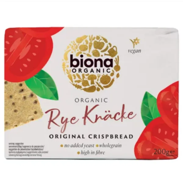 Felii din secara integrala bio Original Crispbread, 200g, Biona Organic — preț și oferte