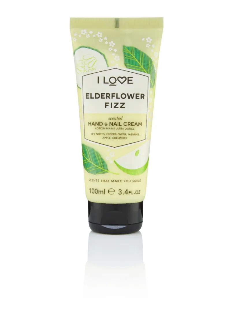 Crema de maini si unghii Elderflower Fizz, 100ml, I Love Cosmetics — preț și oferte