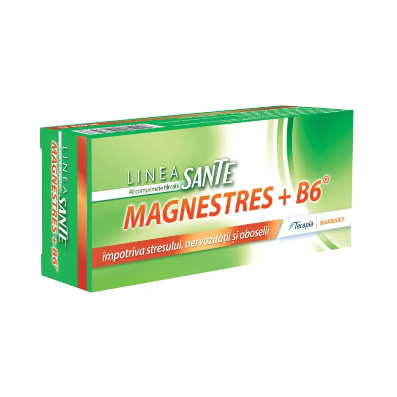 MagneStress + B6, 40 comprimate, Terapia — preț și oferte