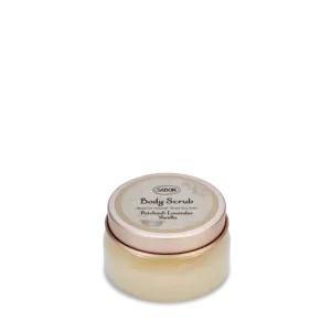 Exfoliant pentru corp Patchouli Lavender Vanilla, 200g, Sabon