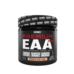 Aminoacizi esentiali pulbere cu aroma de Peach Ice Tea Premium EAA, 325g, Weider